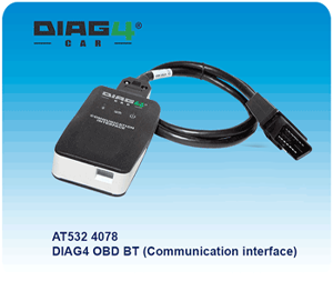 viac informácií o module DIAG4 OBD BT (Komunikačné rozhranie)